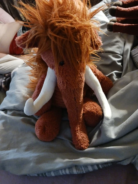Jellycat Winston Woolly Mammoth Plush Toy Doll