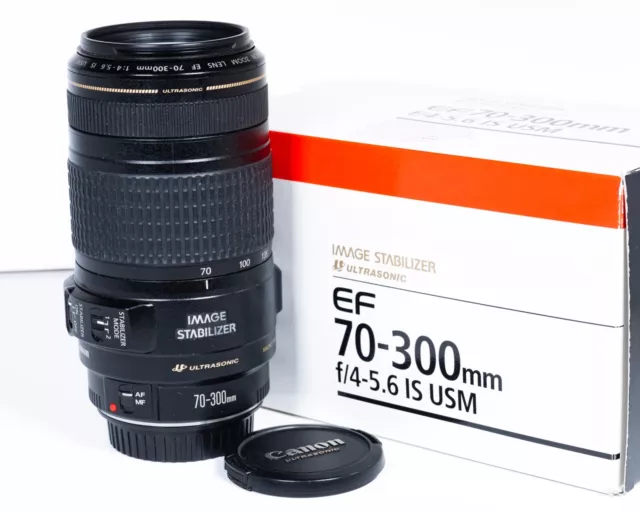 Canon EF 70-300mm F/4-5.6 IS Image Stabiliser Auto Focus Zoom Lens