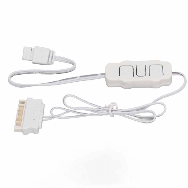 Controller Ventola PC PWM 12V 4 Pin - Hub Alimentazione Con 4 Interfacce SATA | Controllo Velocità Regolabile - Foto 9