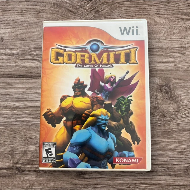 GORMITI ¡LOS SEÑORES de la Naturaleza! Nintendo Wii, 2010 Konami