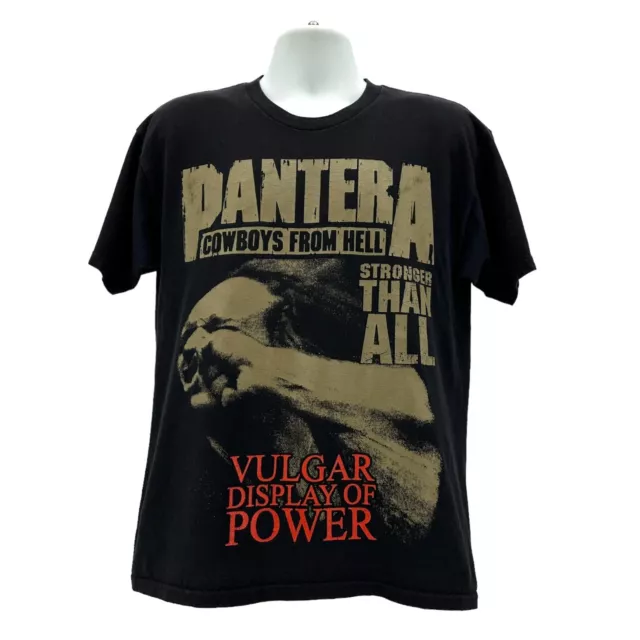 Vintage Pantera Vulgar Display Of Power Cowboys From Hell T Shirt Mens