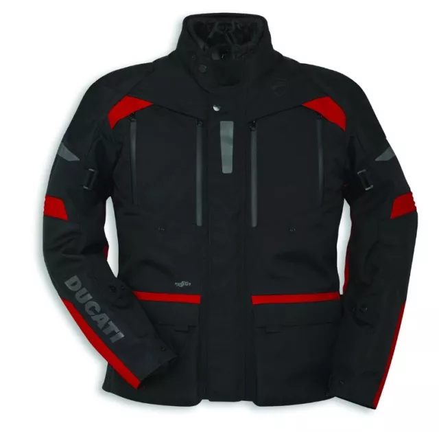 DUCATI Spidi TOUR C3 Textiljacke Tex Jacke Jacket schwarz rot NEU !!