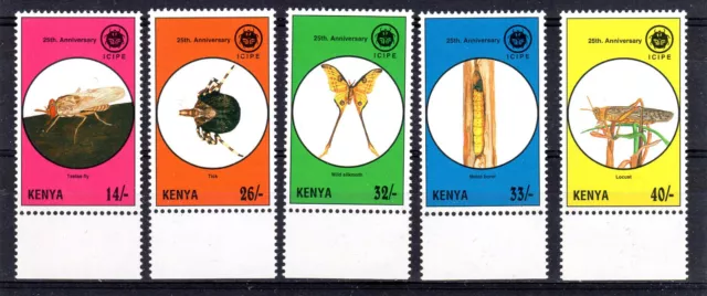 Kenya 1995 Papillons Butterflies Compl. Serie ** MNH [T144]