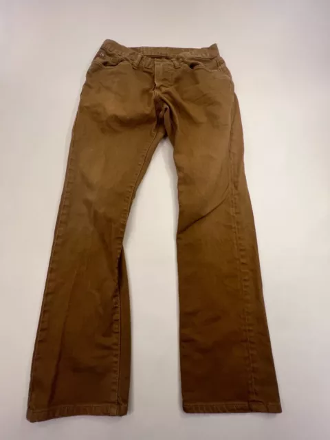 American Eagle Jeans Mens 28 x 30 Slim Fit Straight Leg Khaki Pants Tan Cotton