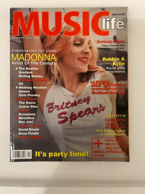 Madonna Rare Greek Magazine 2000