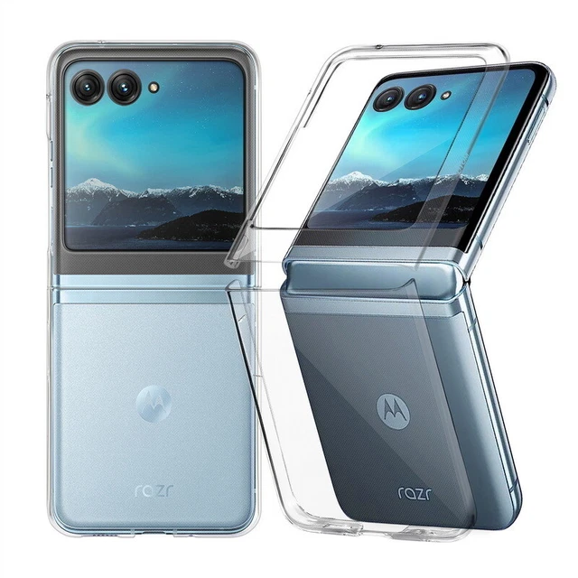 Ultra Thin Shockproof Case For Motorola Razr 40 Ultra Clear PC Hard Phone Cover