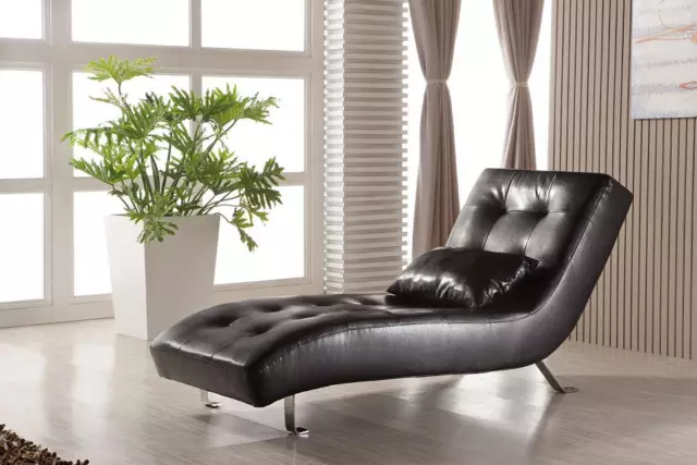 Leder-Look Liege Sofa Recamiere Lounge Chaiselongue Relaxliege 516-M-LLS sofort