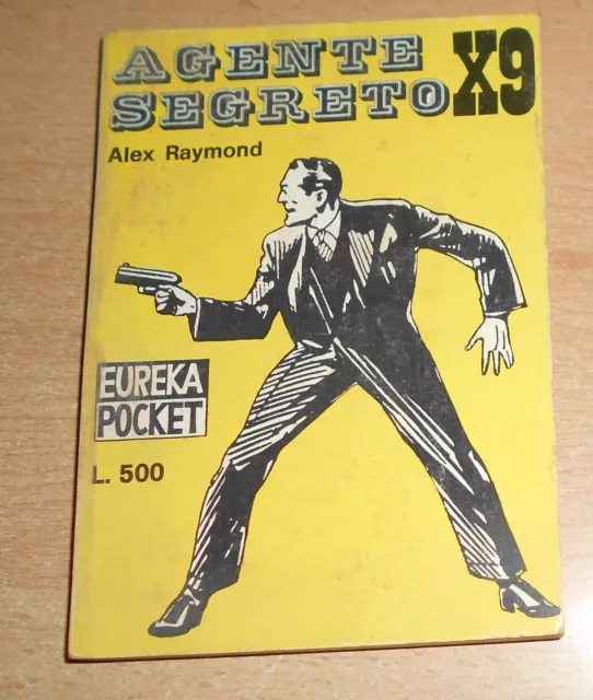 Ed.corno  Serie  Eureka Pocket  N° 4  Agente Segreto X9 1969  Originale  !!!!