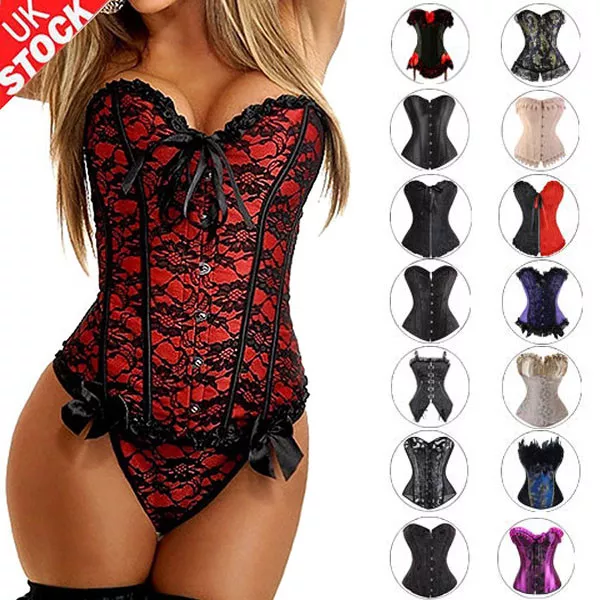 LADIES CORSET TOP size 12 Basque Burlesque Waist Size New With Out