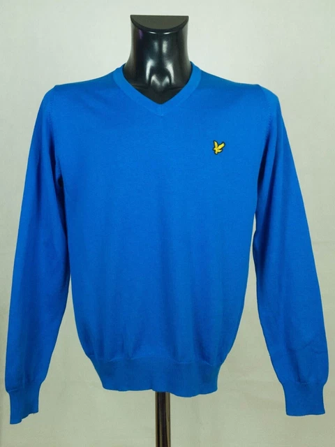 Maglione Da Uomo Lyle E Scott Cotone Taglia M Vgc #/[