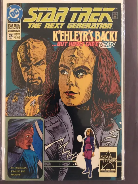 Star Trek The Next Generation #28 Feb 1992 DC Comics Comic Book NM
