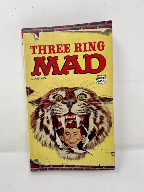 Vintage Three Ring Mad Signet Paperback Magazine Book 1964 Rare