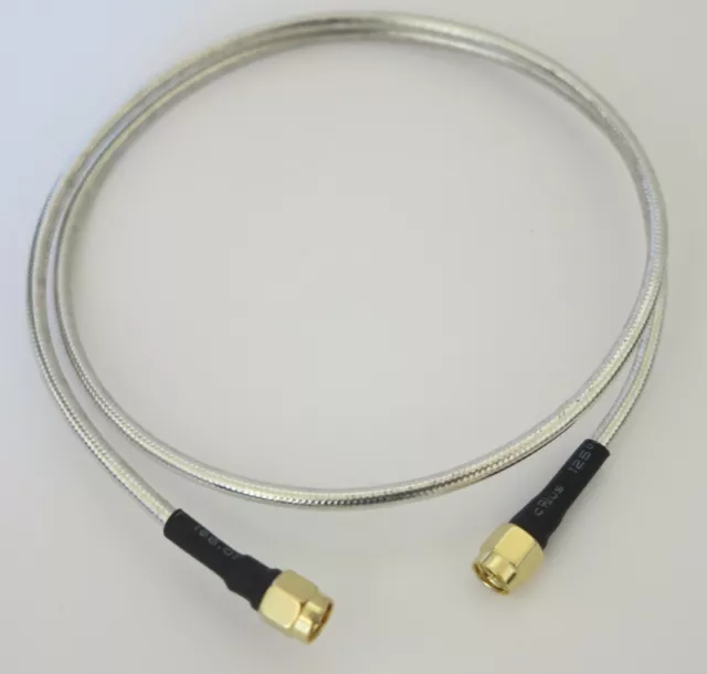 SMA male to SMA male RG402 50 ohm Semi-rigid coax cable