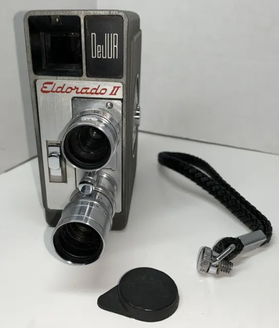 Cámaras de cine. Cámara de cine vintage DeJur Eldorado 8 mm Eldorado II