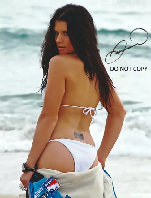 DANICA PATRICK - NASCAR Autographed Signed 8x10 Reprint Photo !!