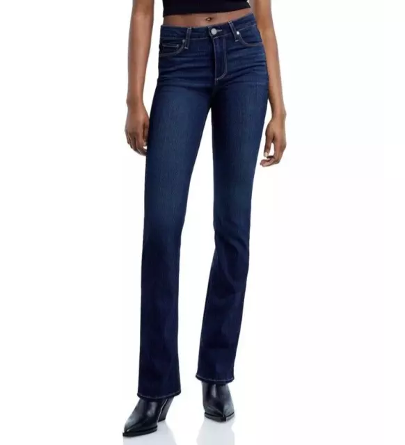 Paige Manhattan Slim Boot Cut Transcend Stretch Jeans Size 25, Baylor, NEW NWOT