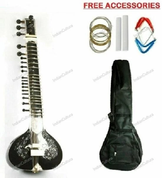 7 Main String and 13 Sympathetic String Sitar Professional High Quality Sound