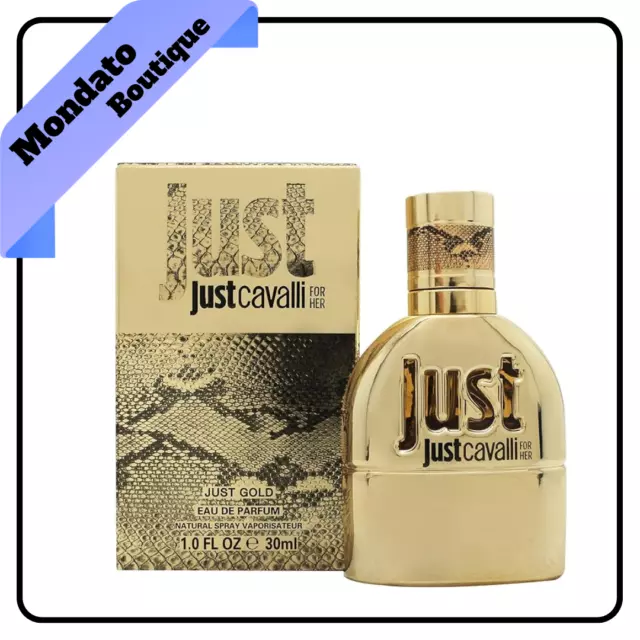 JUST CAVALLI GOLD DONNA EDP 30ml