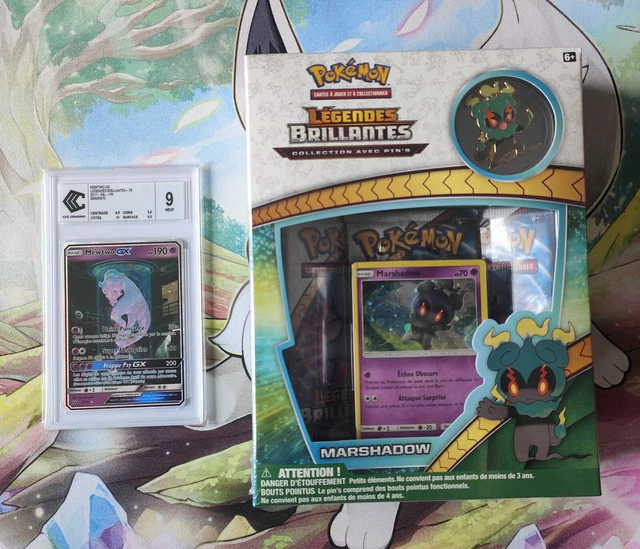 CARTE POK MON MEWTWO GX 78 73 L gendes Brillantes Coffret Tripack Carte Pok Mon Mewtwo Gx 78 73 L Gendes Brillantes Coffret Tripack