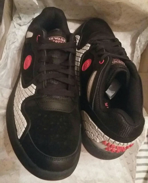 NEW UK SIZE Airwalk Prototype 400F Black Trainers Skate Shoes