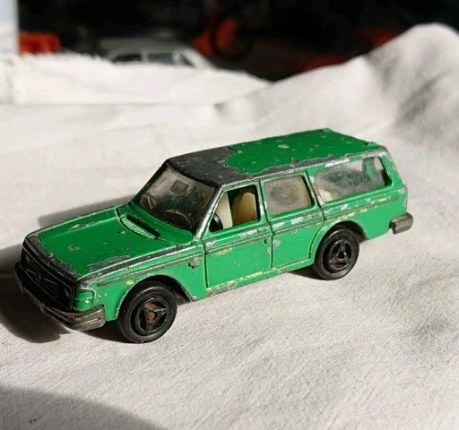 Miniature Majorette Volvo 245 DL N°220 - Échelle 1/60, Fabriquée En France, Occasion Vintage