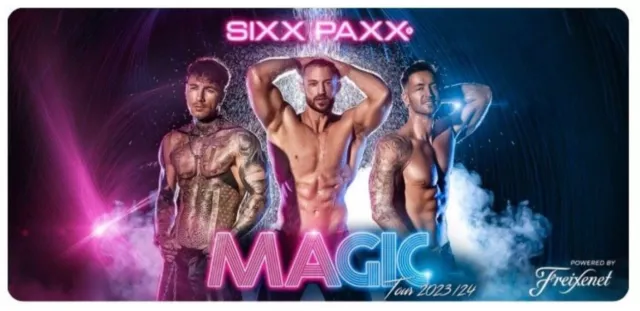 2 E- Tickets für Sixx Paxx Magic Tour 23/24 in Düsseldorf am 12.04.24