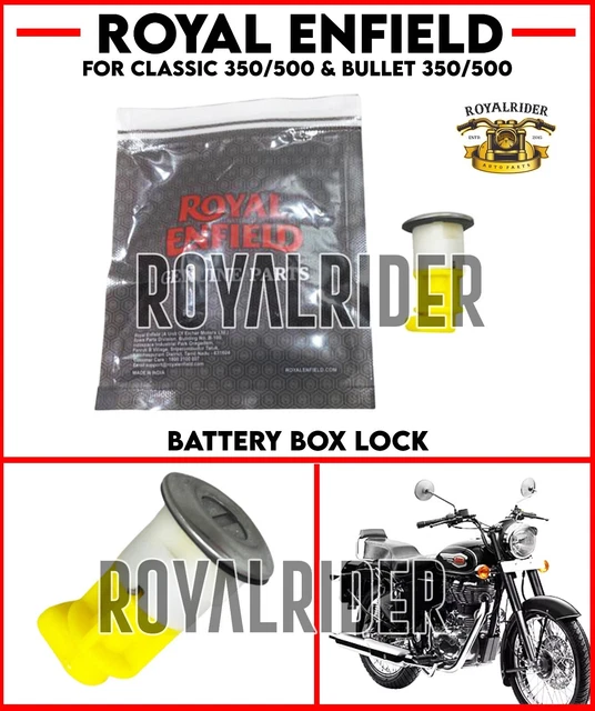 ROYAL ENFIELD &BATTERY BOX LOCK" For Bullet 350/500 & Classic 350/500