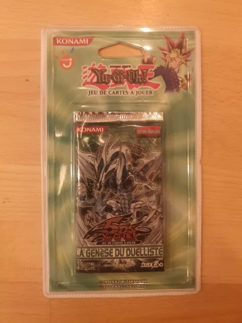 Introuvable RARE Booster Yu-Gi-Oh NEUF! LA GENÈSE DU DUELLISTE Sous blister