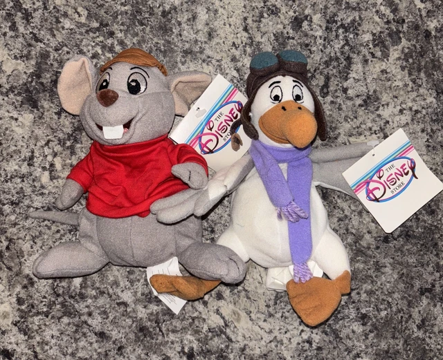 The Rescuers Disney Store DISNEY STORE THE Rescuers Bean Bag Plush Set Bernard And Orville ...