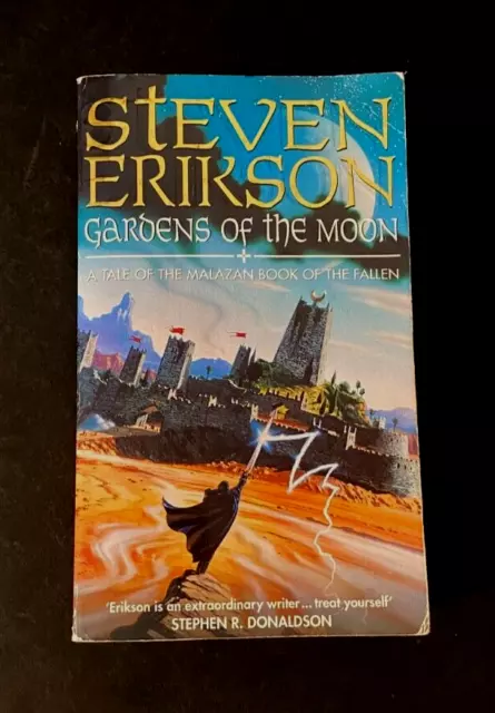 Steven Erikson Gardens of the Moon Malazan 1 Hardcover 1st Edition