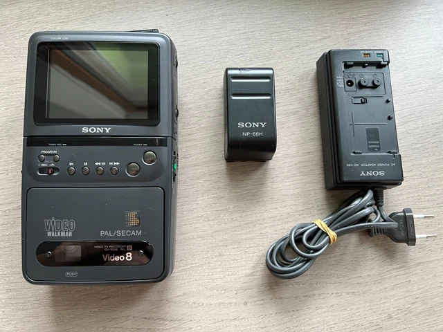 CASSETTE VIDÉO MAGNÉTOSCOPE Sony WV-H2 Hi8 Deck 8 mm noir AC100V 50/60