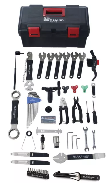 BIKEHAND 34 in 1 Complete Bike Bicycle Repair Tool Kit with Torque Wrench