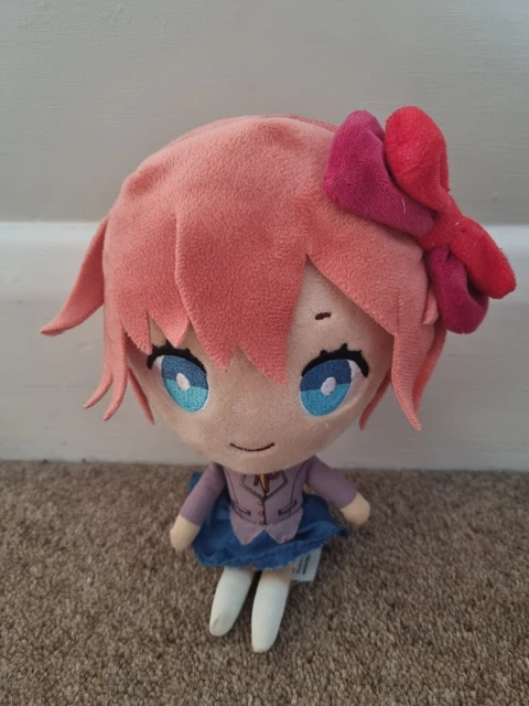 Official Doki Doki Literature Club Plus Sayori Plush Figure 8.5 Doll DDLC