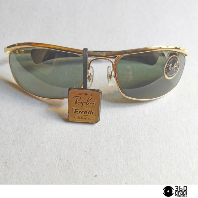 BL Ray-Ban USA Olympic I Deluxe occhiali da sole (Easy Rider) vintage 1980s NOS