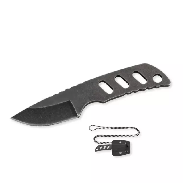 MTech Mini Neck Karambit Fixed Knife Blade Camping Hunting Tactical Straight NEW