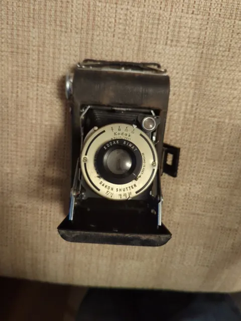 Vintage Kodak Vigilant Jr. Six-20 Folding Camera Dakon Shutter Kodak Bimat