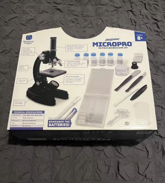 Geosafari Micropro 95 Piece Set - Kids Microscope - RRP: £40 2