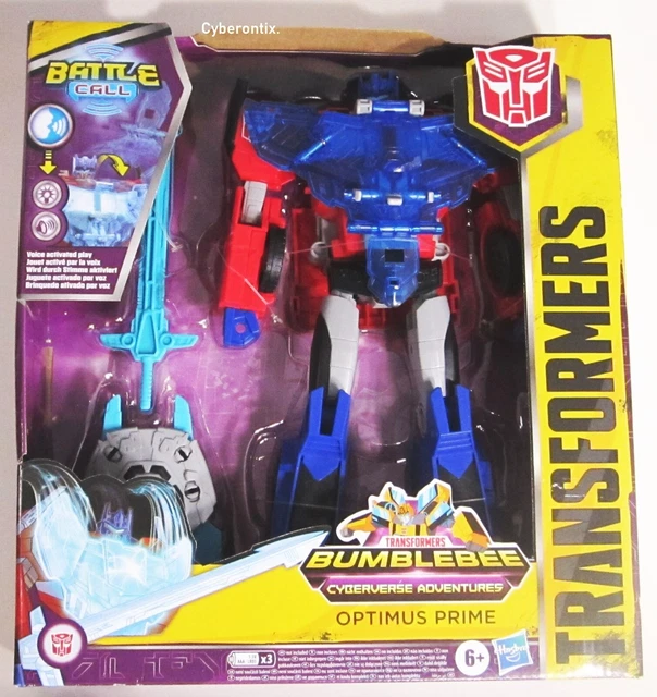 BIG TRANSFORMERS OPTIMUS PRIME Cyberverse Adventures Action Figure