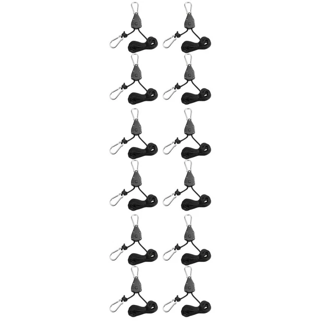 12 pcs Seil Clip Aufhänger Einstellbare Licht Kleiderbügel