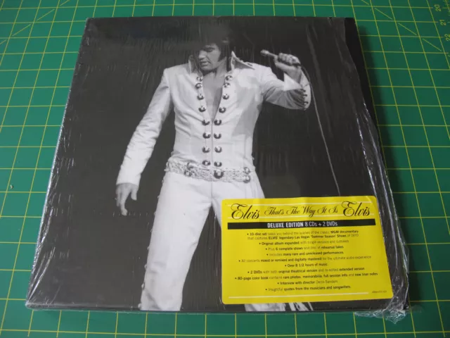 Elvis Presley Thats The Way It Is Deluxe Edition Box Set 8CDs/2DVDs