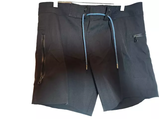 Everest Isles Black Mayol Swim Shorts MRSP $235 size 32