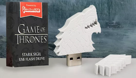 Game of Thrones Stark Sigil USB 4GB Flash Drive BRAND NEW FREE SHIPPING