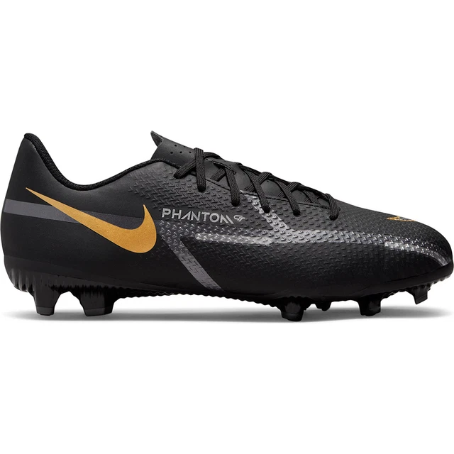 Nike Kinder FG/MG Fußballschuh Phantom GT2 AC schwarz-Gold DC0812 007