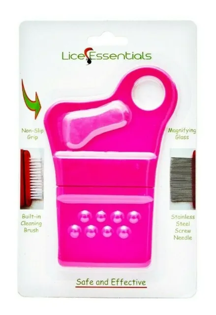 Hygea Natural Lice & Nit Egg Essentials Treatment Comb with 5X Magnifying Glass