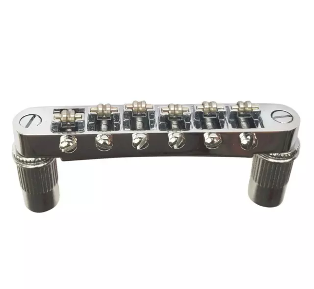 Tune-O-Matic Bridge W/ Roller Saddles for Epiphone Les Paul,SG,ES,Dot Free Ship 3