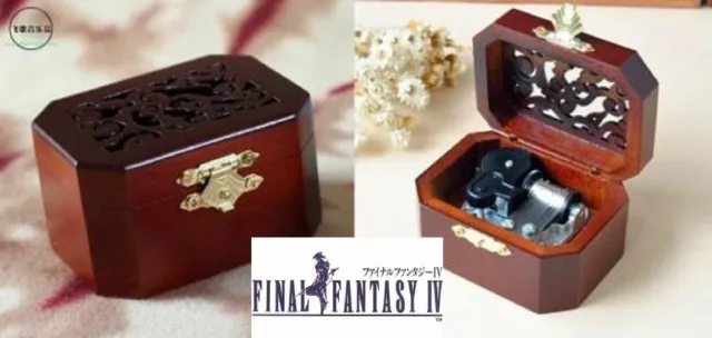 SANKYO ♫ Final Fantasy IV Theme Soundtrack ♫  OCTAGON WOODEN MUSIC BOX