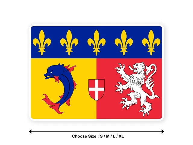 Autocollant Drapeau France - Vinyle Résistant, Plusieurs Tailles (S à XL) - Pour Voiture, Casque, Ordinateur