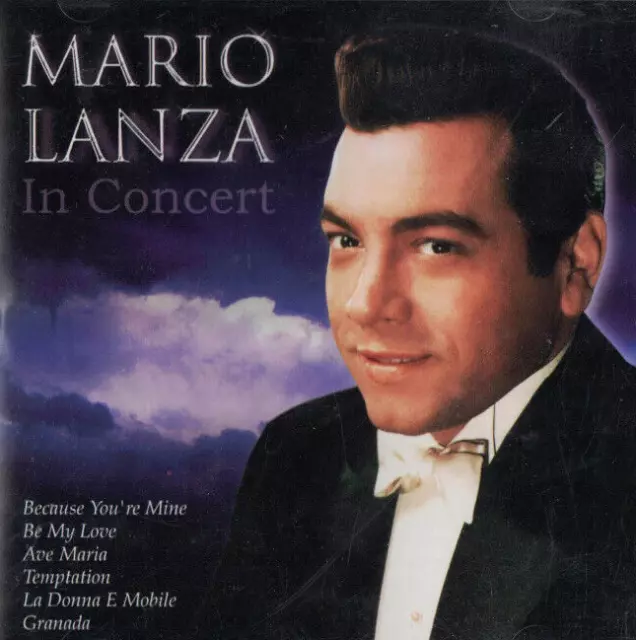 CD Mario Lanza In Concert