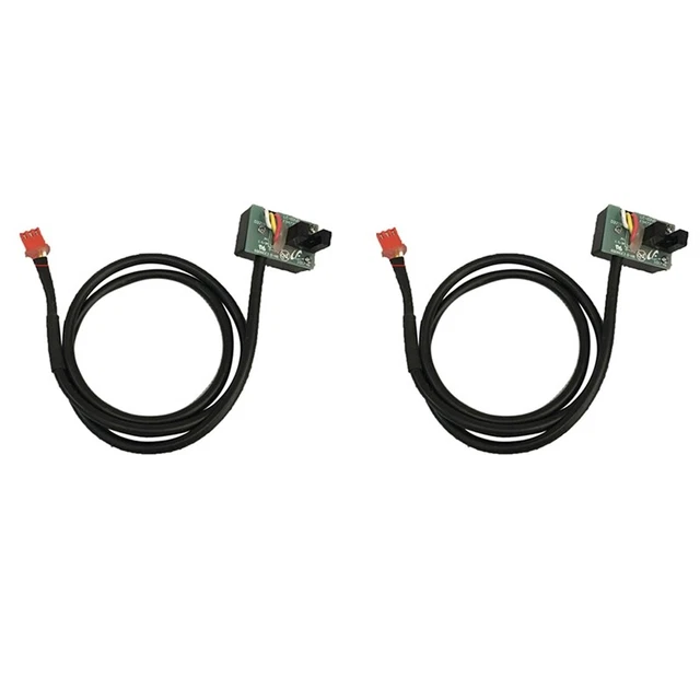 2X Treadmill Speed Sensor Cable 3 Pin Light Sensor Tachometer Magnetic InducA9K8