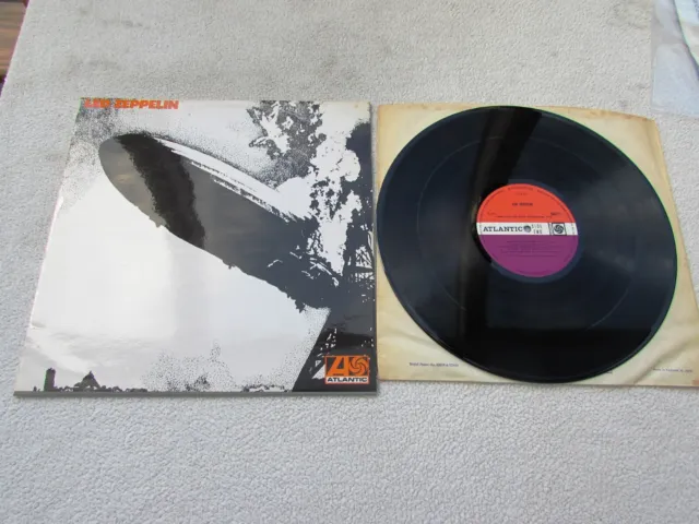 Led Zeppelin Lp I 1969 Uk Pflaume In Der Nähe Neuwertig Vinyl